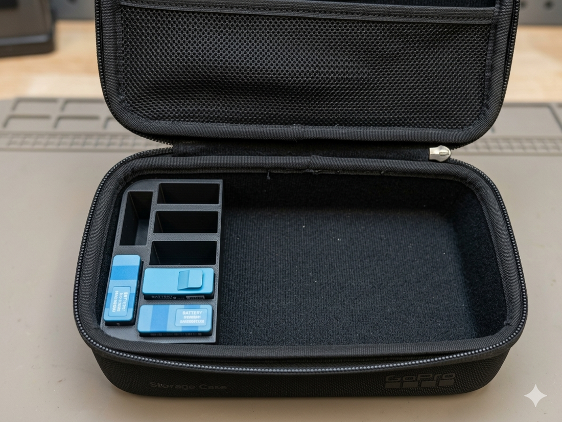 GoPro Battery Organizer: Keep Your Gear Ready