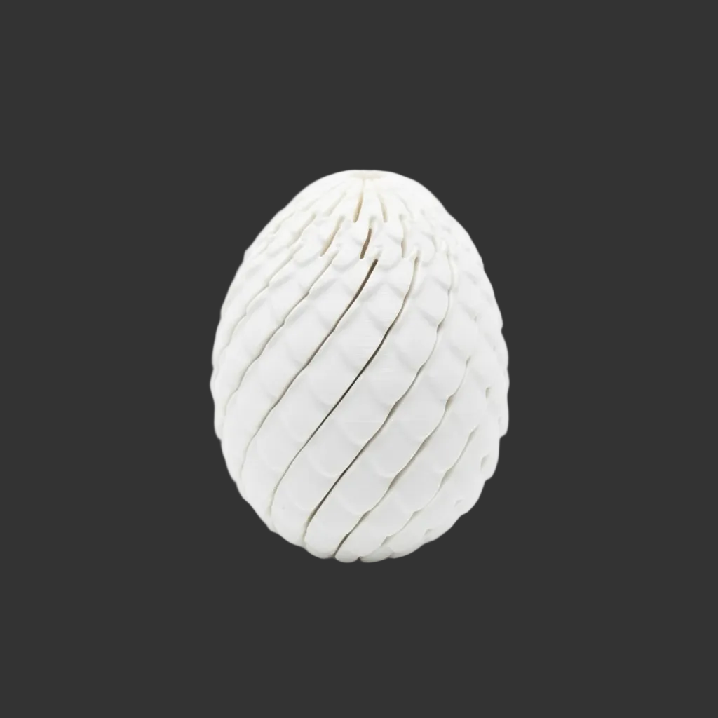 Dragon Egg Fidget - White