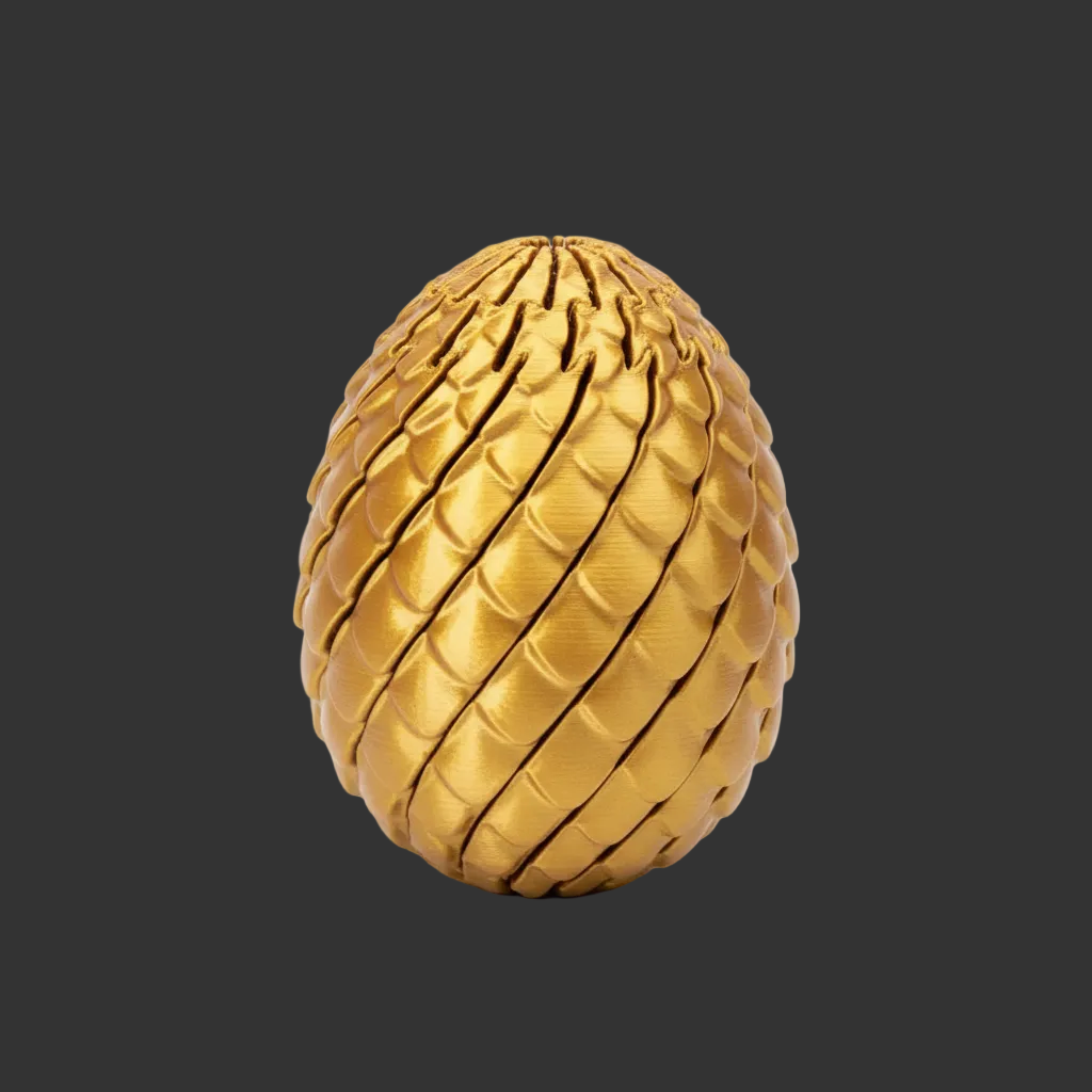 Dragon Egg Fidget - Silk Gold