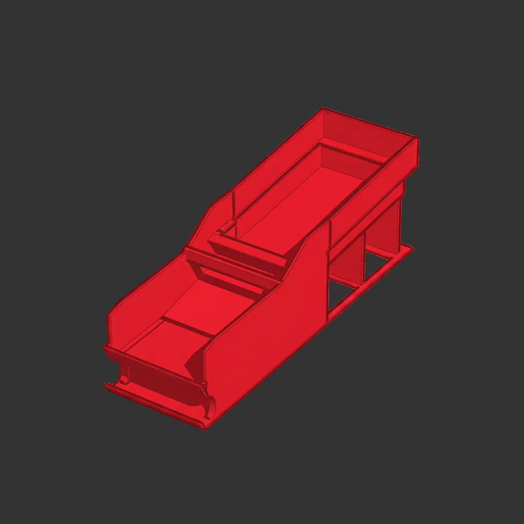 Gravity Auto-Sort Battery Holder - Red