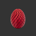 Dragon Egg Fidget - Red
